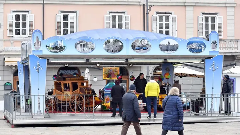 Foto BRUNI 05.01.2019 Giostra piazza Ponterosso