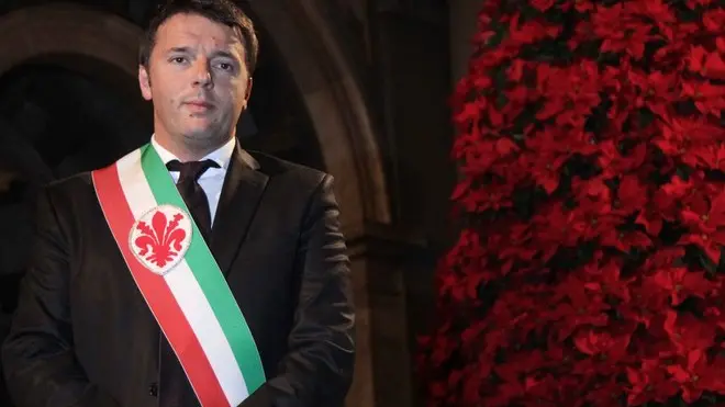 LaPresse.19/12/2013 Firenze, Italia.Politica.Palazzo Vecchio, Renzi fa gli auguri di Natale alla città di Firenze.Nella foto: Matteo Renzi, Sindaco di Firenze..LaPresse.December 19, 2013 Florence, Italy.Politics.Palazzo Vecchio, Renzi gives Christmas greetings to the city of Florence.In pictures: Matteo Renzi, Mayor of Florence
