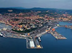 Panoramica del Porto di Trieste