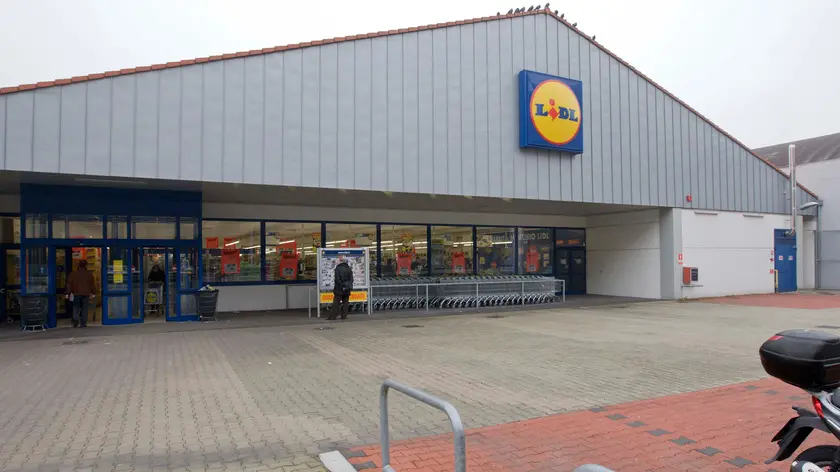 Un punto vendita della Lidl