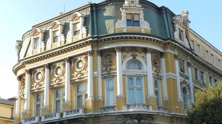 Uno scorcio di Palazzo Modello, sede dell’Unione Italiana a Fiume