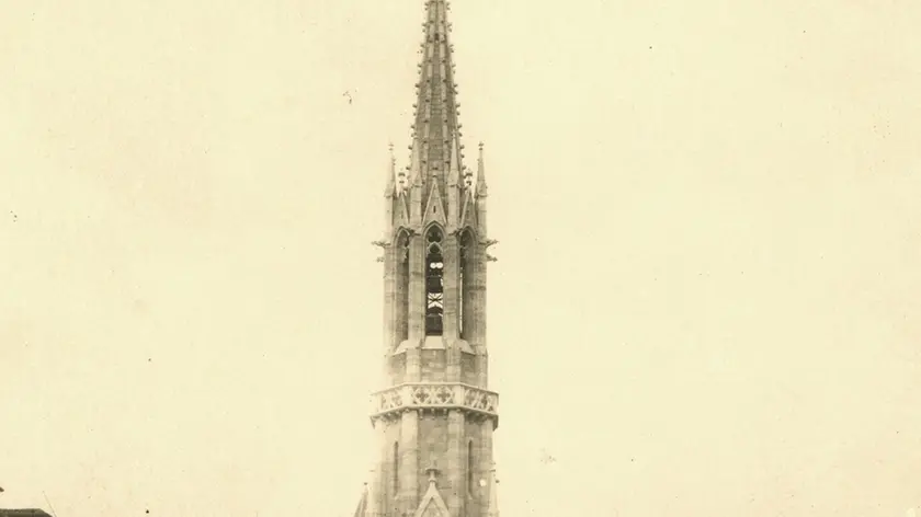 La Chiesa evangelica luterana (1874). Fototeca dei Civici Musei di Storia ed Arte