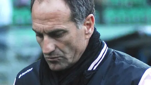 20070218 - PALERMO - SPR : CALCIO: PALERMO-CHIEVO 1-1. L'allenatore del Palermo Francesco Guidolin a fine partita oggi nello stadio "Renzo Barbera" di Palermo. ANSA / MIKE PALAZZOTTO / PAL