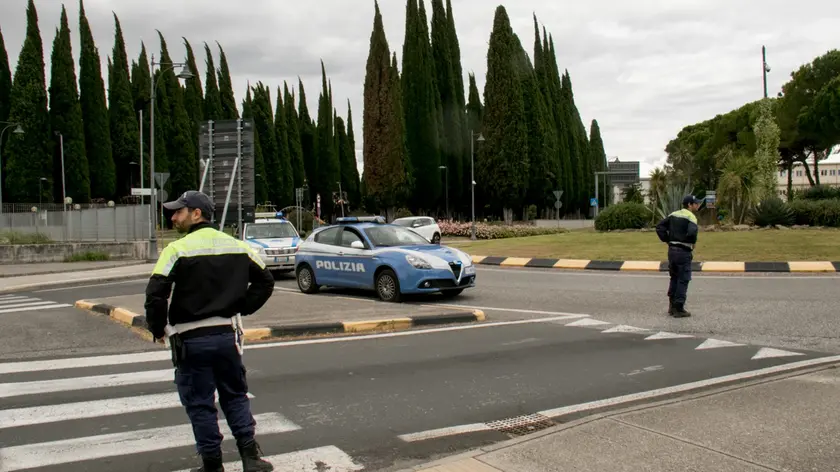 La rotonda della Marcelliana nei pressi della quale è stato investito un ciclista domenica mattina 29 maggio. Foto Bonaventura