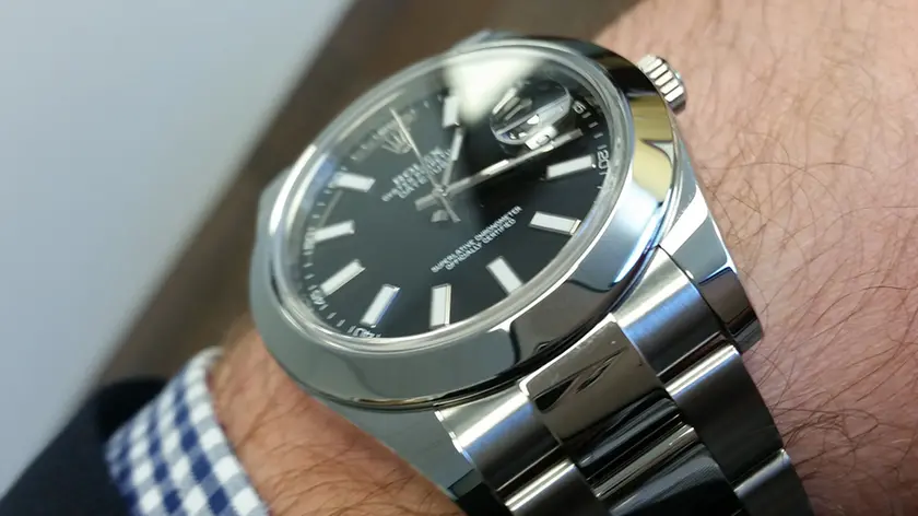 Un Rolex al polso (archivio)