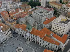 Il Municipio visto dall'alto