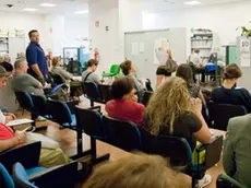 Silvano Trieste 26/07/2011 File di contribuenti, Agenzia delle Entrate