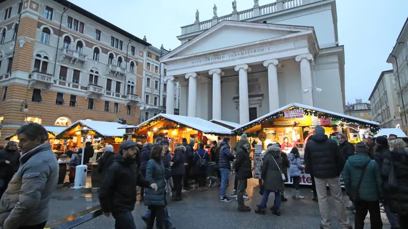 Lasorte Trieste 22/12/18 - Piazza S.Antonio, Mercatino di Natale