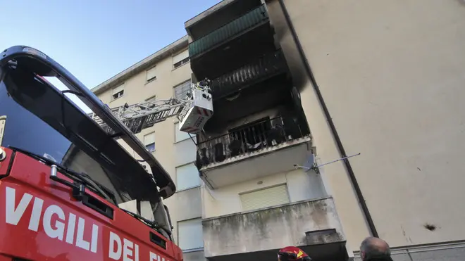 Lasorte Trieste 24/10/12 - Via Di Vittorio 20, Incendio,