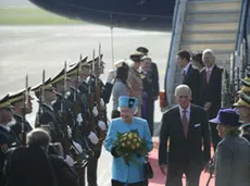 L'atterraggio all’aeroporto di Brnik