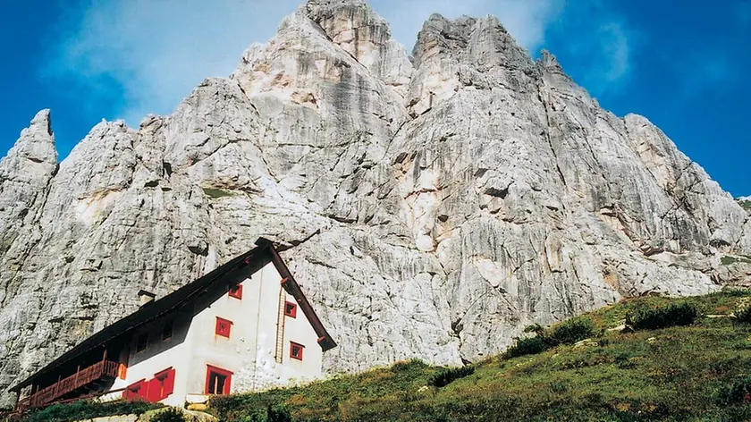 Il Rifugio Corsi di Sella Nevea, gestito dal triestino Cristiano Martucci