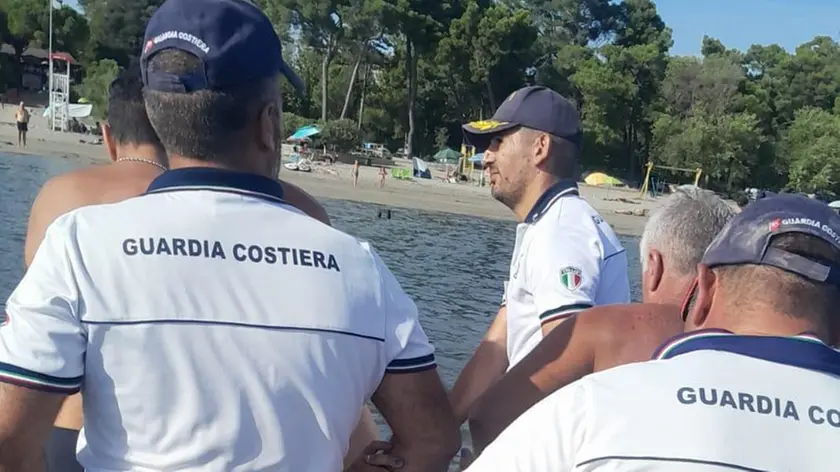 L’intervento effettuato dagli uomini di Circomare Grado