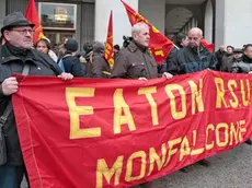 Silvano Trieste 2018-02-12 Regione Piazza Oberdan, Presidio lavoratori Eaton