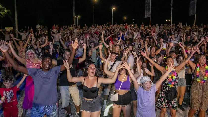 La festa di Ferragosto lo scorso anno a Marina Julia