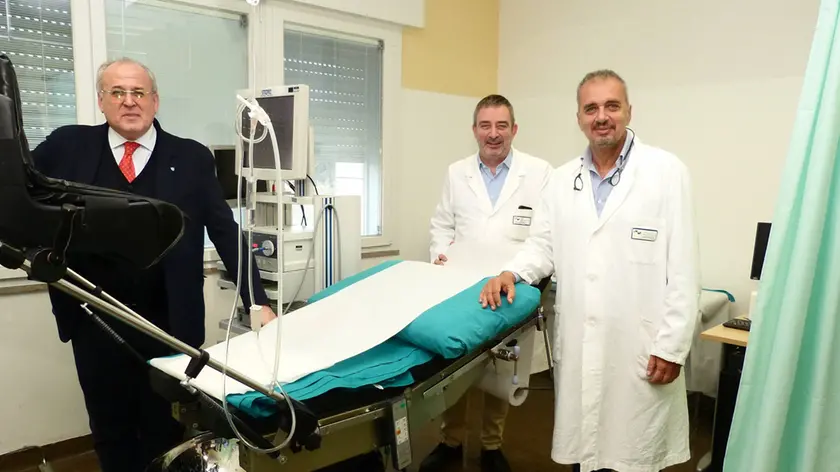 Bumbaca Gorizia 23.12.2019 Sindaco visita ospedale © Foto Pierluigi Bumbaca