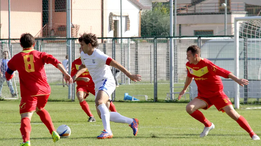 Denis Godeas con la maglia dell'Ufm