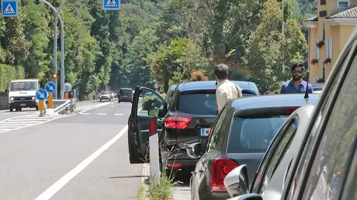 Silvano Trieste 2018-07-14 Multe in via Beirut e in costiera con il park ancora molto vuoto