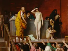 Il "Mercato degli schiavi" di Jean Lèon Gerome