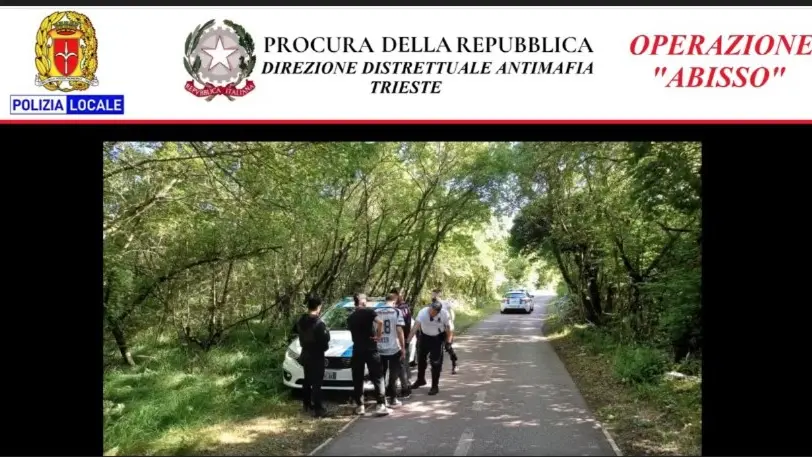 L'operazione a Trebiciano