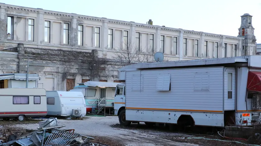 Lasorte Trieste 07/02/17 - Campo Marzio, Stazione, Meccanografico, Accampamento