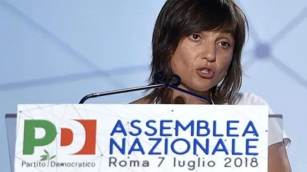 Debora Serracchiani durante l'assemblea nazionale del Partito Democratico, Roma 07 Luglio 2018 .ANSA / LUIGI MISTRULLI