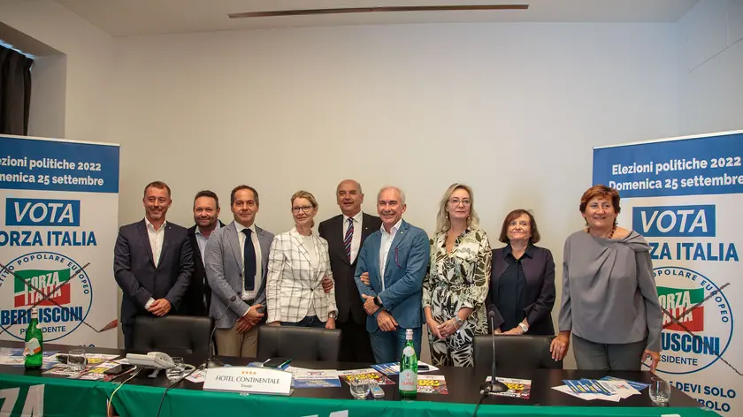 I candidati in una foto di Massimo Silvano