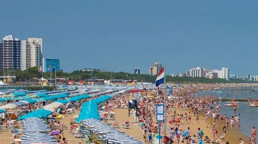 La spiaggia di Lignano