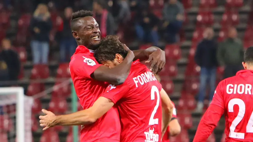 Lasorte Trieste 24/11/19 - Serie C, Triestina - Sudtirol, Gol 94' ed Esultanza Mensah