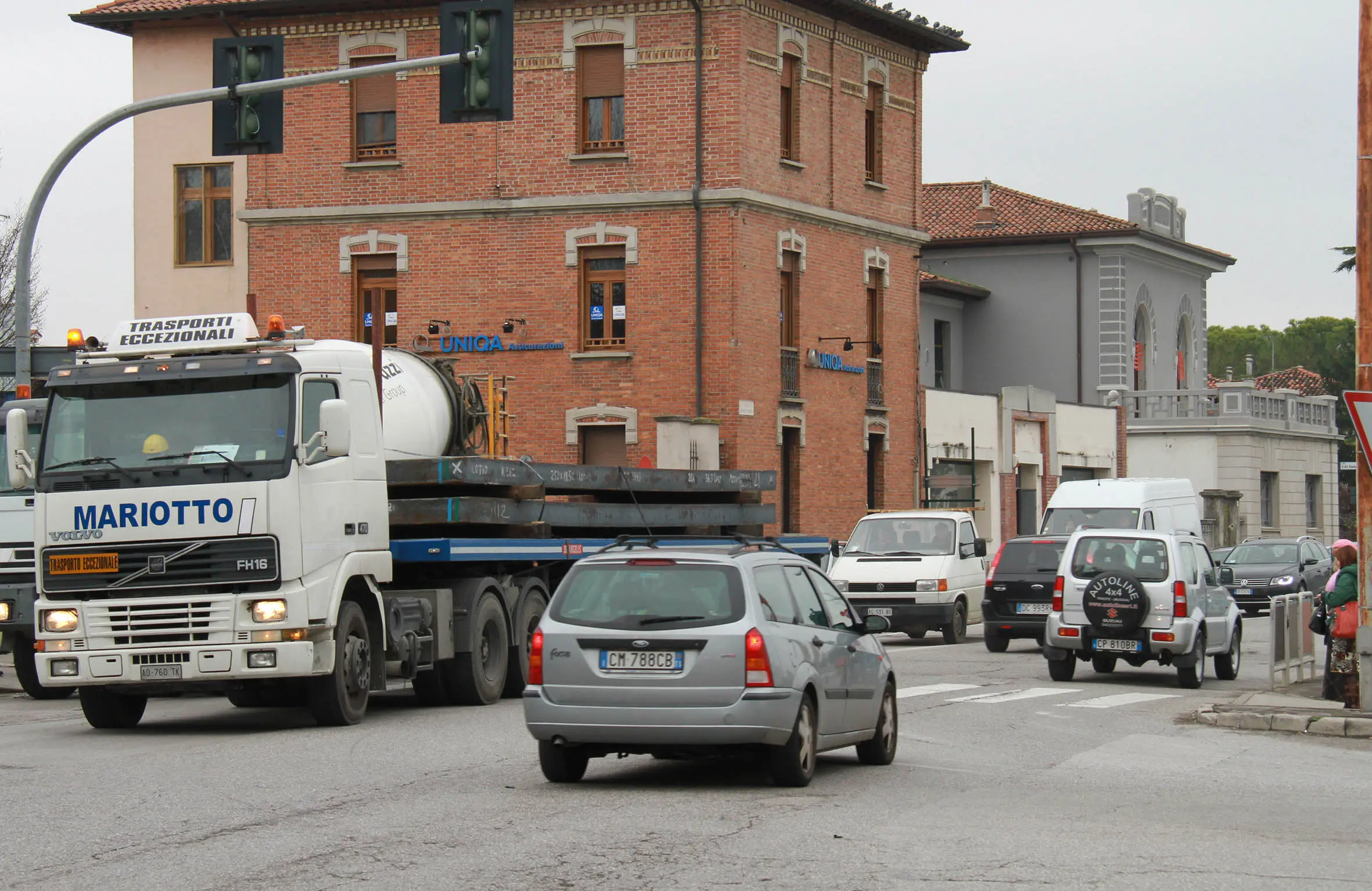 Bonaventura Monfalcone-13.01.2013 Traffico-Incrocio porticciolo-Monfalcone-foto di Katia Bonaventura