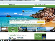 Il popolare sito di viaggi Tripadvisor