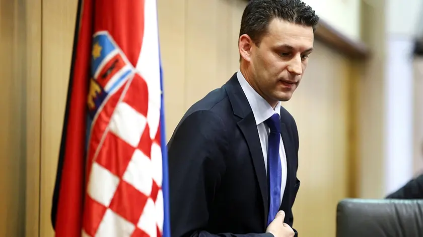 Croatia's President of Parliament Bozo Petrov is seen in the parliament in Zagreb, Croatia May 4, 2017. REUTERS/Antonio Bronic