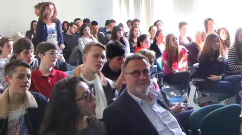 Lasorte Trieste 10/04/17 - Liceo Oberdan, Conferenza sulla Grande Guerra