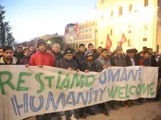 Bumbaca Gorizia 16.12.2017 Manifestazione Forum pro profughi Â© Fotografia di Pierluigi Bumbaca
