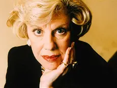 La scrittrice americana Erica Jong