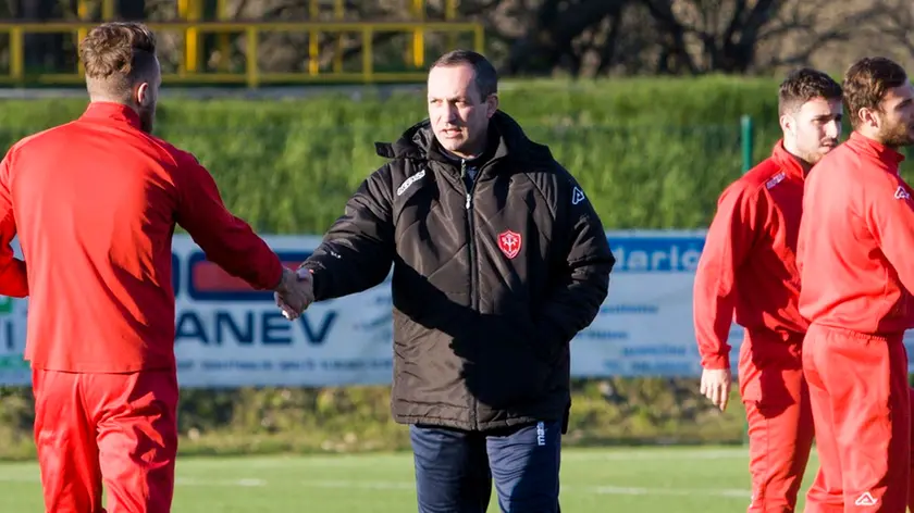 Silvano Trieste 07/04/2015 Gianluca Galiardi, nuovo allenatore della Triestina