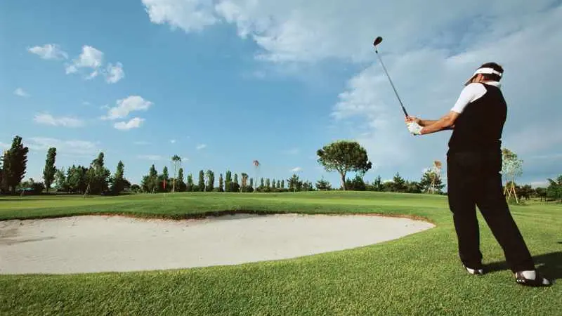 Un campo da golf