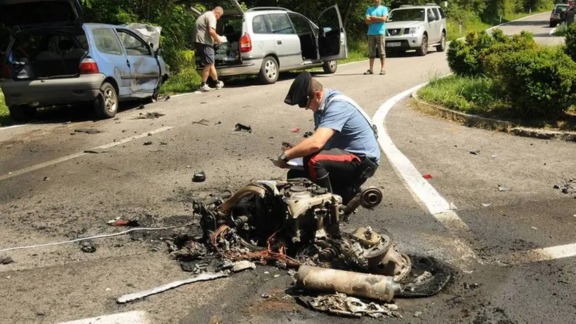 Bumbaca Gorizia 26.06.2014 Incidente Devetaki Fotografia di Pierluigi Bumbaca