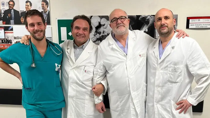 il team composto da Davide Stolfo, Gianfranco Sinagra, Enzo Mazzaro e Massimo Maiani