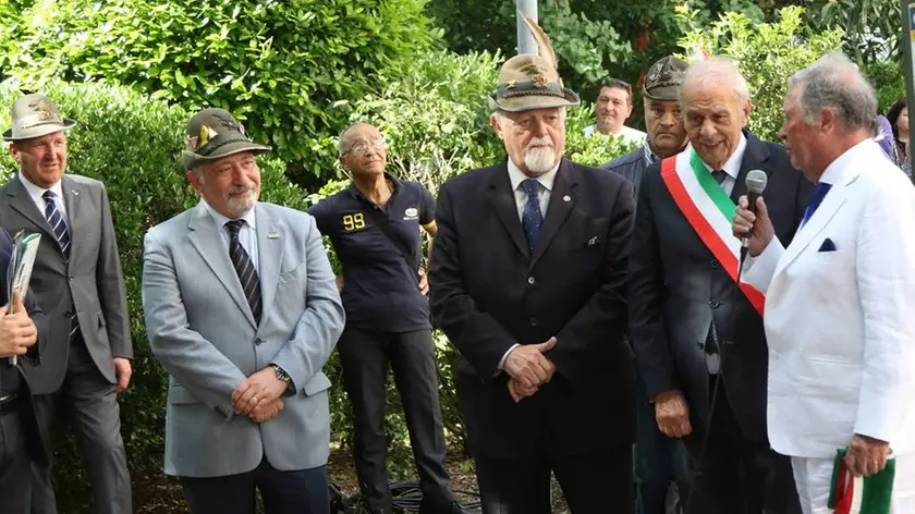 Bumbaca Gorizia 18-06-2016 Raduno Alpini, intitolazione a Sallustio © Fotografia di Pierlugii Bumbaca