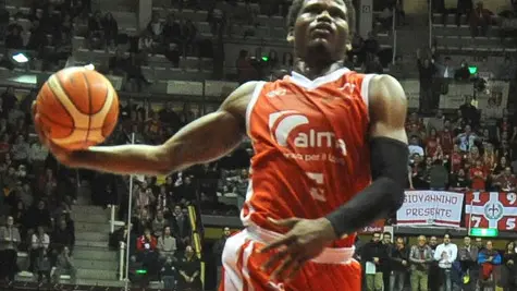 Foto BRUNI 29.01.17 Basket Alma Trieste- Verona-green sta per schiacciare