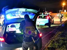 Posti di blocco e controlli della Polizia di Stato: non è la prima volta che i banditi colpiscono in Altipiano Foto Francesco Bruni