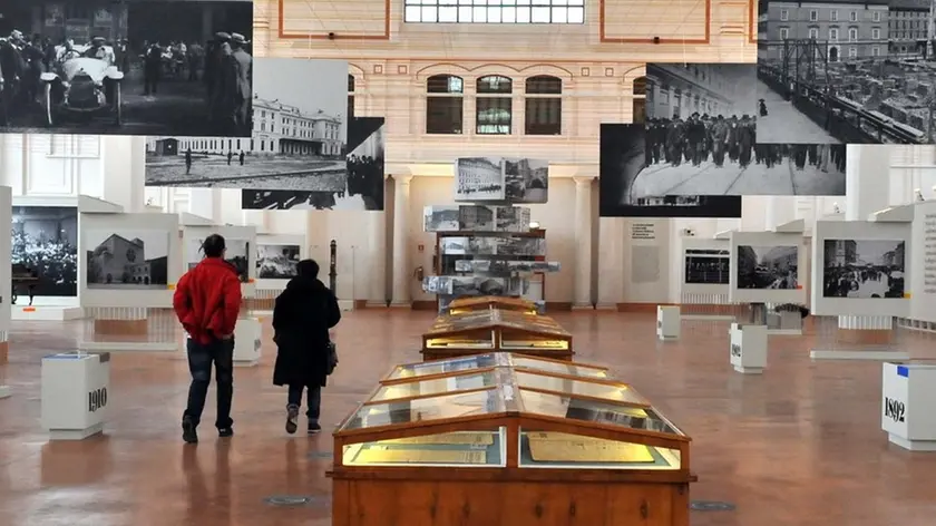 Foto Bruni 07.02.2015 Salone Incanti:la mostra "La Grande Trieste"