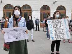Lasorte Trieste 30/05/20 - Piazza Verdi, Manifestazione Lavoratori dello Spettacolo, Emergenza Coronavirus