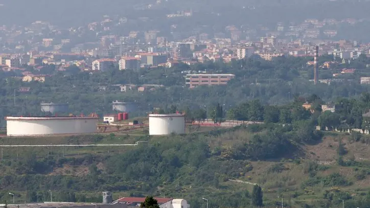 Silvano Trieste 19/05/2015 EZIT, le zone da bonificare presso la strada delle saline