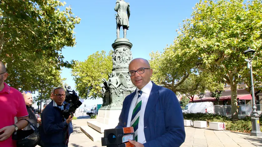 Lasorte Trieste 13/09/19 - Piazza Venezia, Assessore Lobianco, Derattizzazione