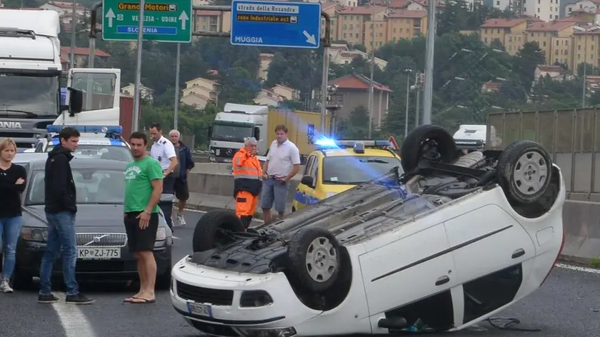 Foto Bruni 25.06.14 Incidente Grande Viabilità,zona Caboto