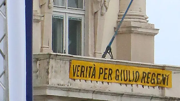 Lasorte Trieste 08/05/19 - Piazza Unità, Regione, Striscione per Regeni