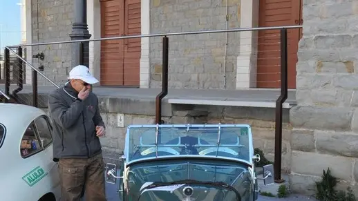 Foto Bruni Trieste 31.03.2019 Auto storiche in Porto vecchio