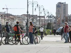 Lasorte Trieste 03/05/20 - Rive, Molo Audace, Piazza della Borsa, Gente, Emergenza Coronavirus