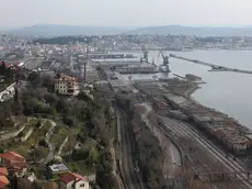 Una veduta complessiva dell'area del Porto vecchio dalla cima del Faro della Vittoria (foto Andrea Lasorte)